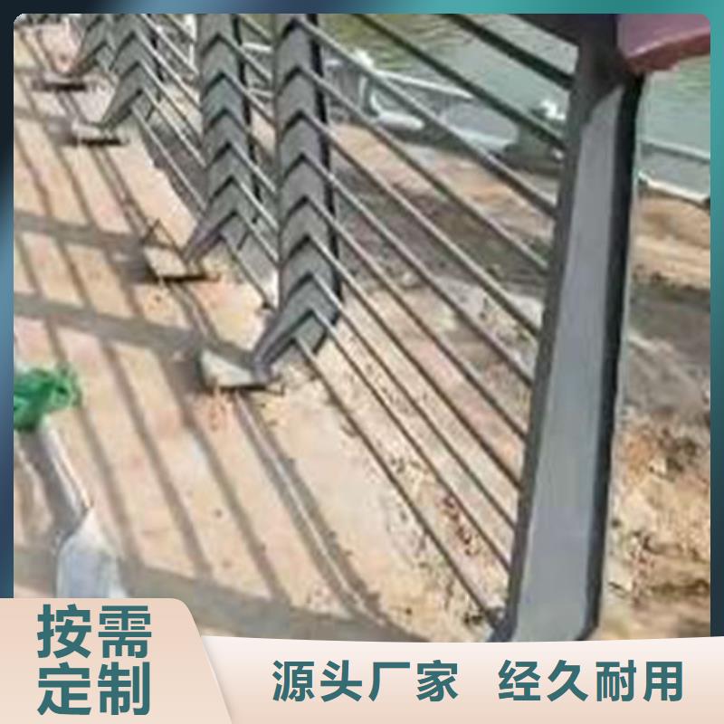 防撞护栏-【桥梁护栏立柱】价格有优势立朋【高速开口栏网】
