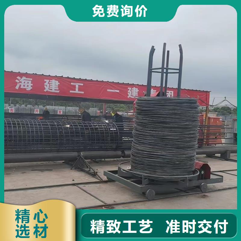 智能钢筋笼滚笼机好用吗