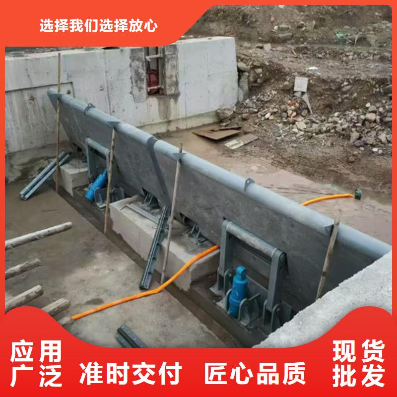 钢坝闸门钢制拍门质检合格出厂