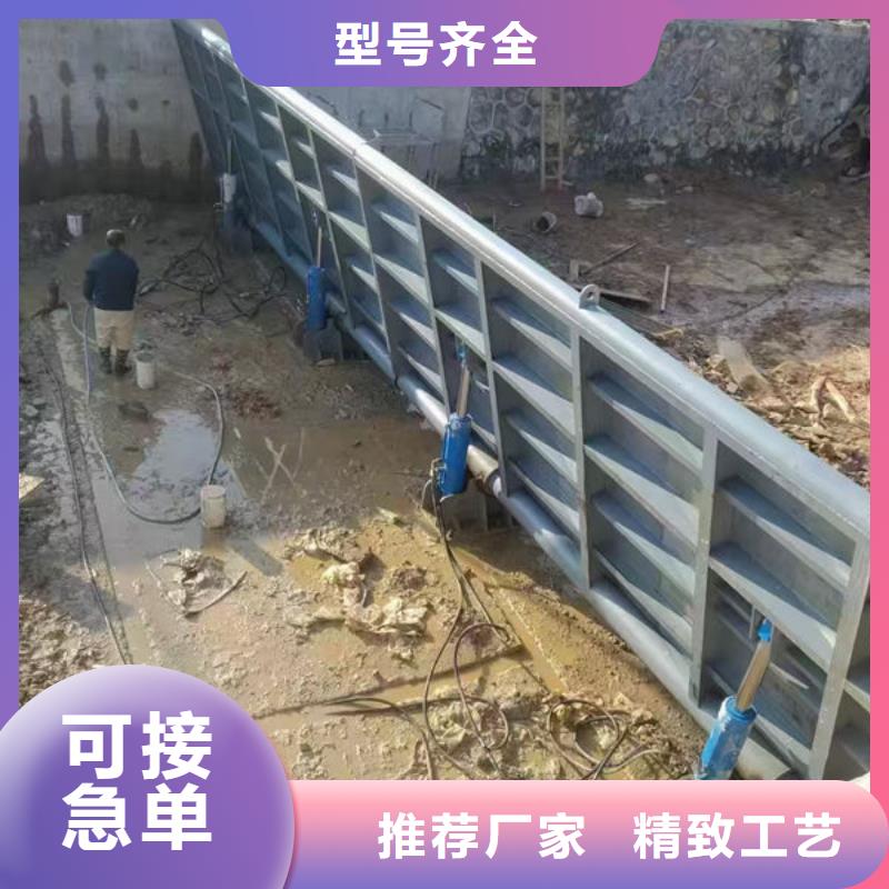 钢坝闸门液压折叠坝注重细节