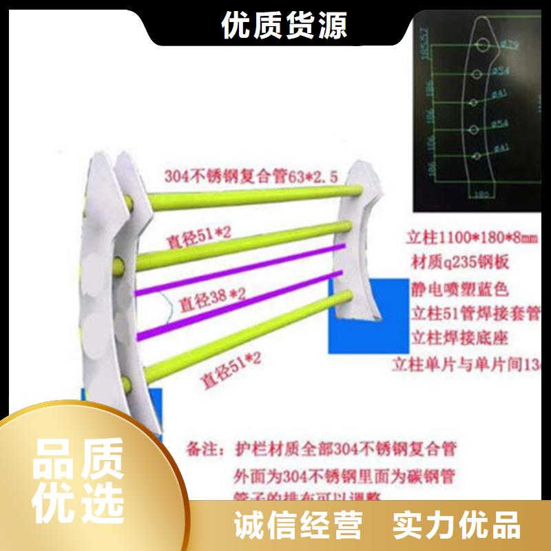 【桥梁防撞护栏】-河道护栏厂家自营