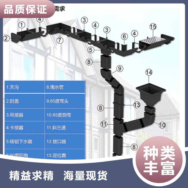 彩铝雨水管按需定制