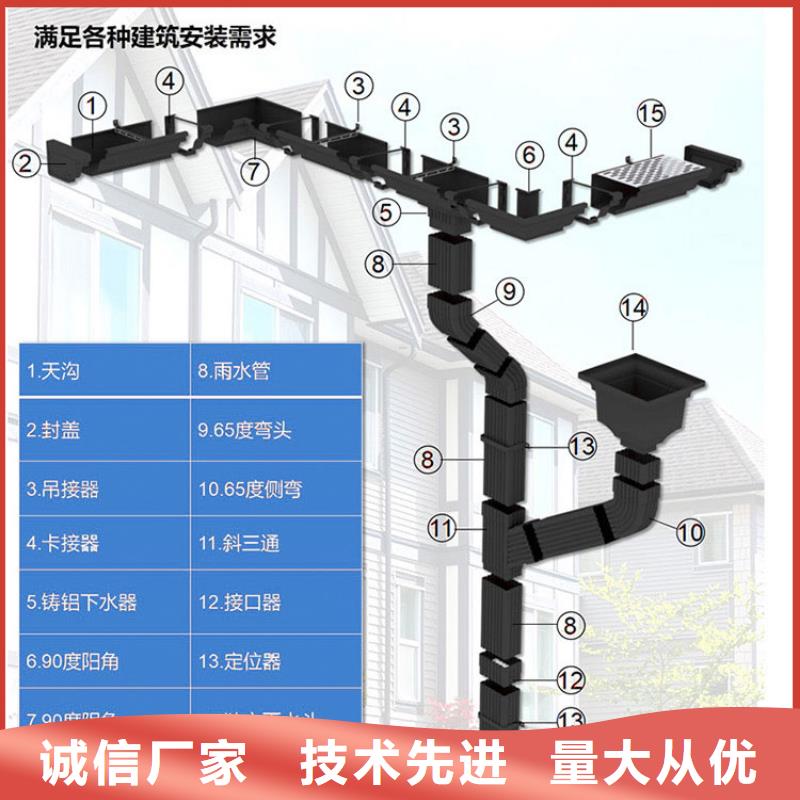 【管成品天沟生产厂家多行业适用】