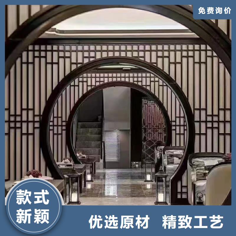 中式铝代木古建别墅天沟雨水槽欢迎来电咨询