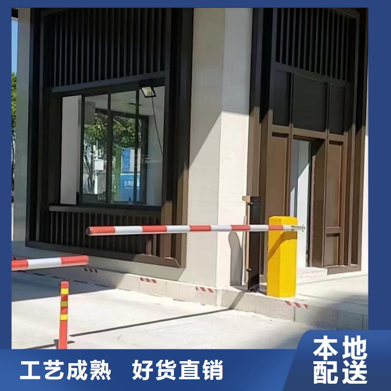 中式铝代木古建彩铝雨水管现货直供