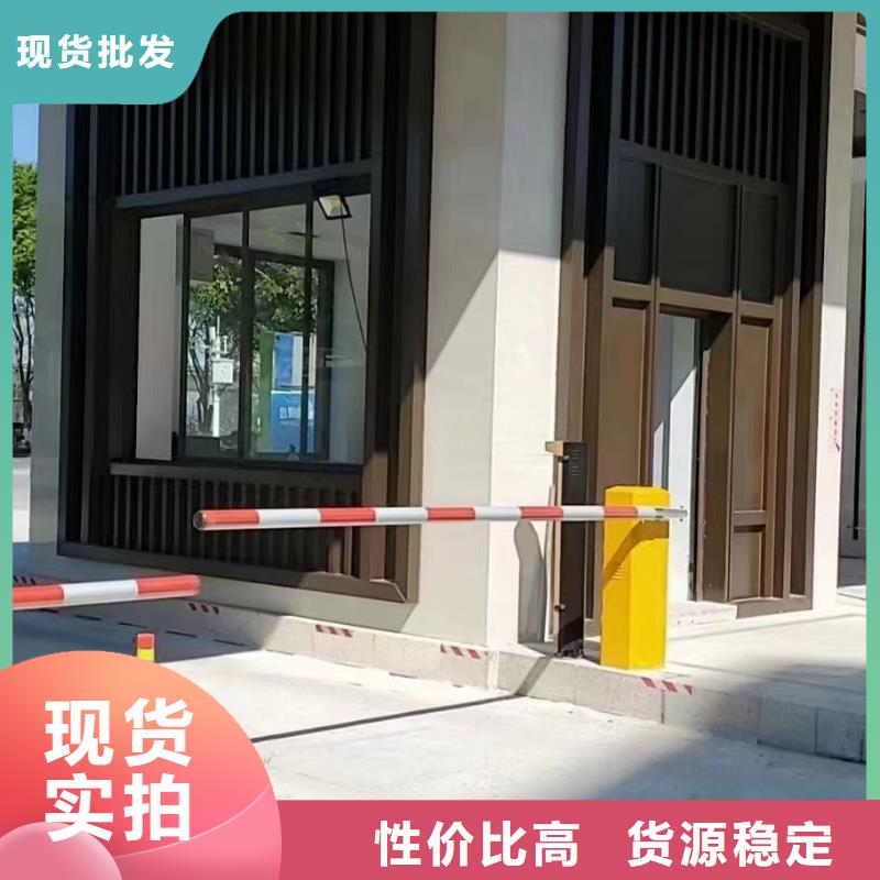 中式铝代木古建别墅天沟雨水槽产品实拍