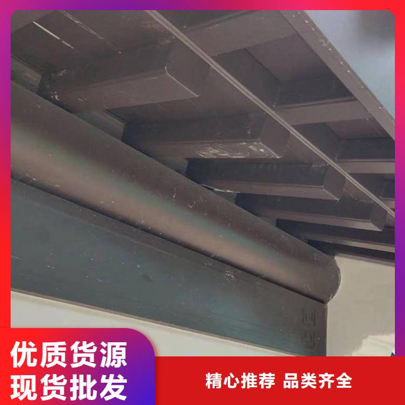 中式铝代木古建【PVC成品天沟】一站式供应厂家