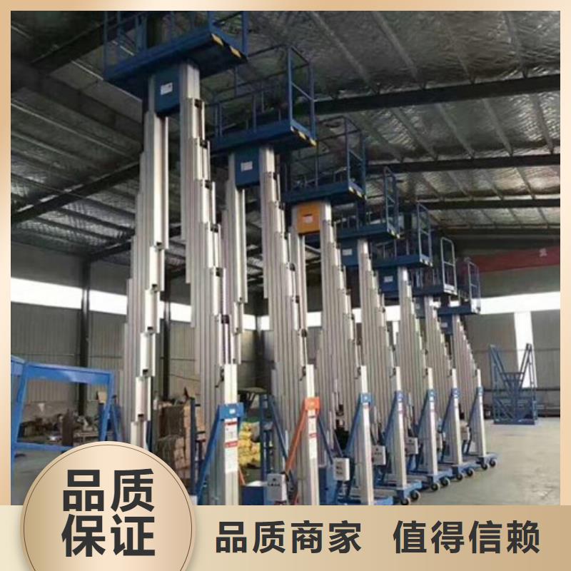 铝合金升降机导轨式液压升降货梯厂家支持非标定制