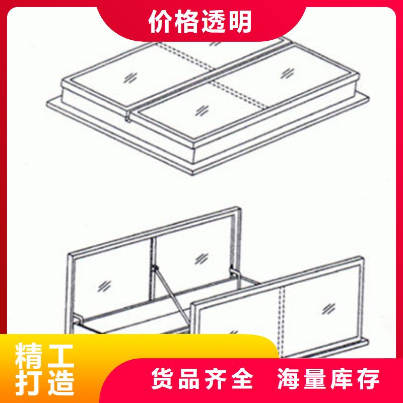 一字型天窗铝合金排烟天窗安装简单