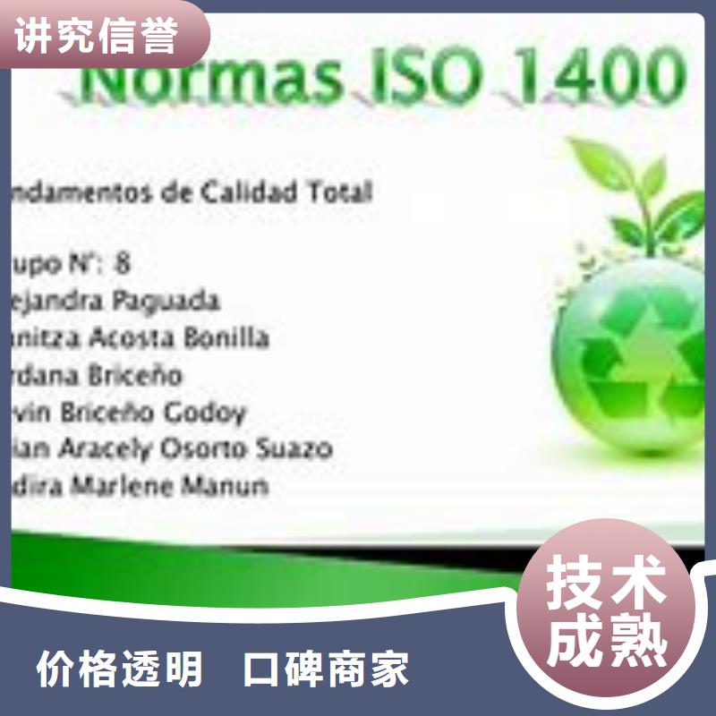 ISO14000认证ISO13485认证专业团队