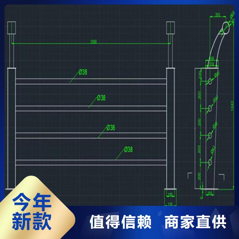 不锈钢复合管桥梁护栏实体厂家支持定做