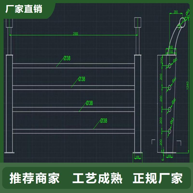 灯光桥梁防撞护栏防腐性能良好