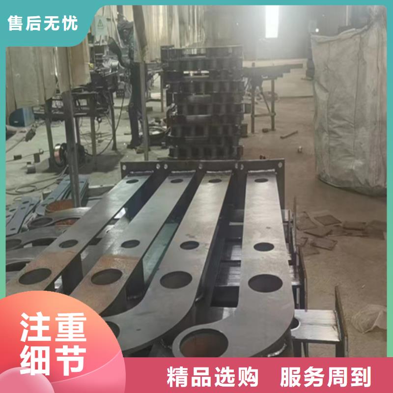 桥梁防撞护栏木纹转印护栏精工制作