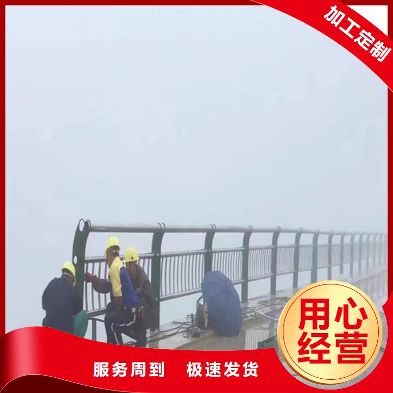 不锈钢桥梁护栏防撞护栏立柱厂家质检合格出厂