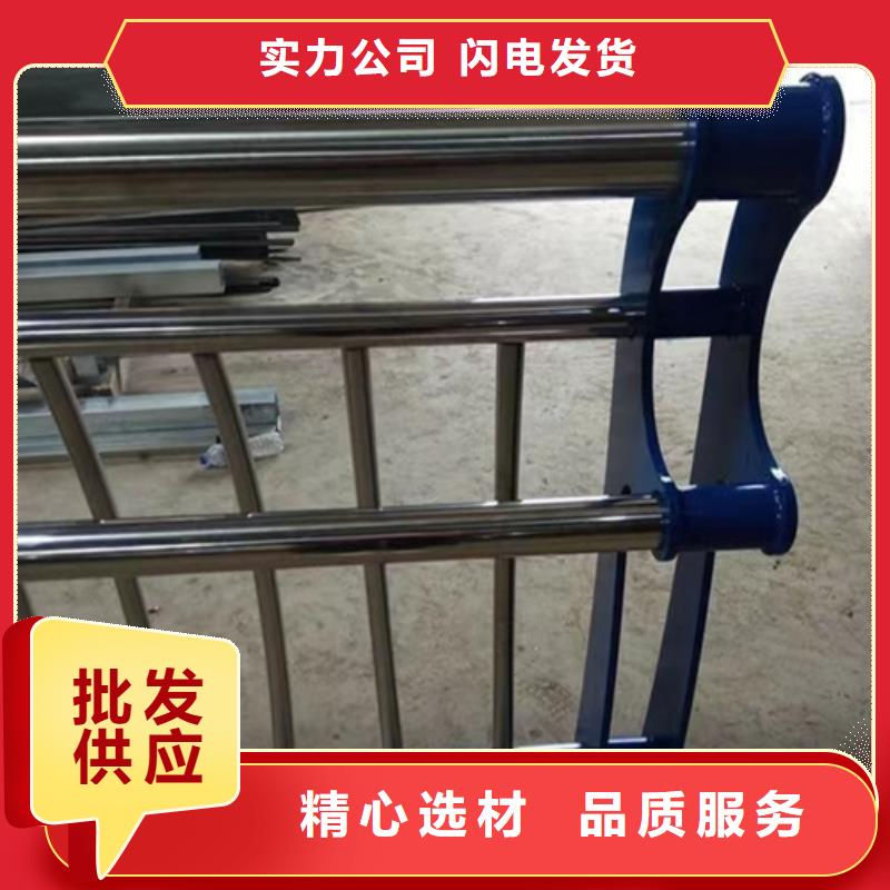 不锈钢桥梁护栏,金属梁柱式防撞栏杆按需定制