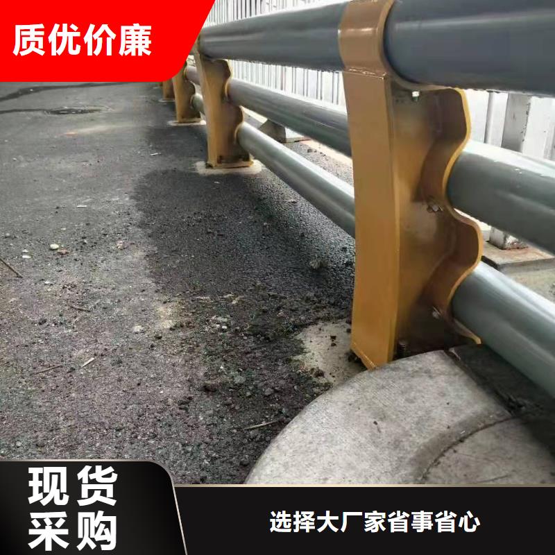 【桥梁护栏】河堤护栏工艺成熟