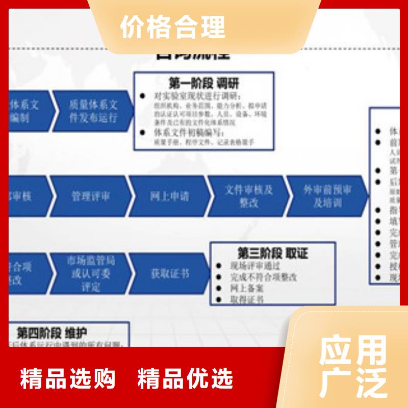 CMA资质认定CNAS申请流程符合行业标准