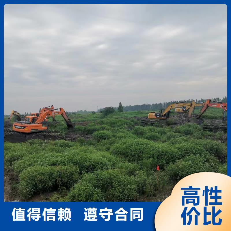 水上挖机水挖机租赁实力强有保证
