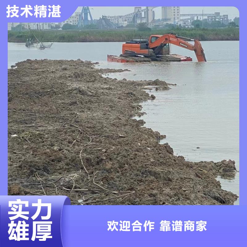 水上挖机水陆挖掘机出租价格美丽