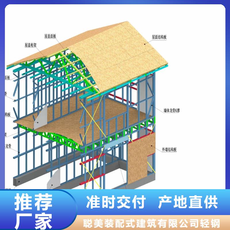 现代风格轻钢别墅轻钢房屋用心做品质