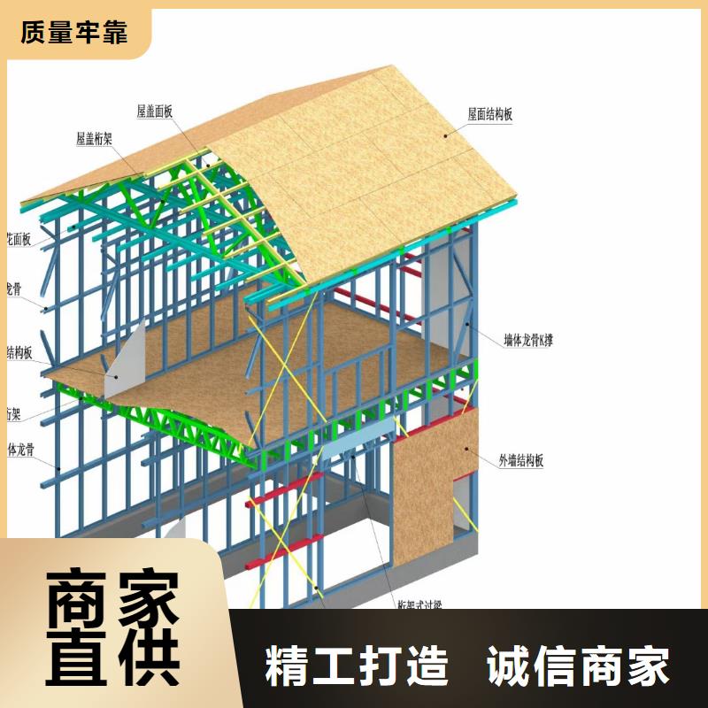 【现代风格轻钢别墅】,轻钢别墅厂家质量过硬