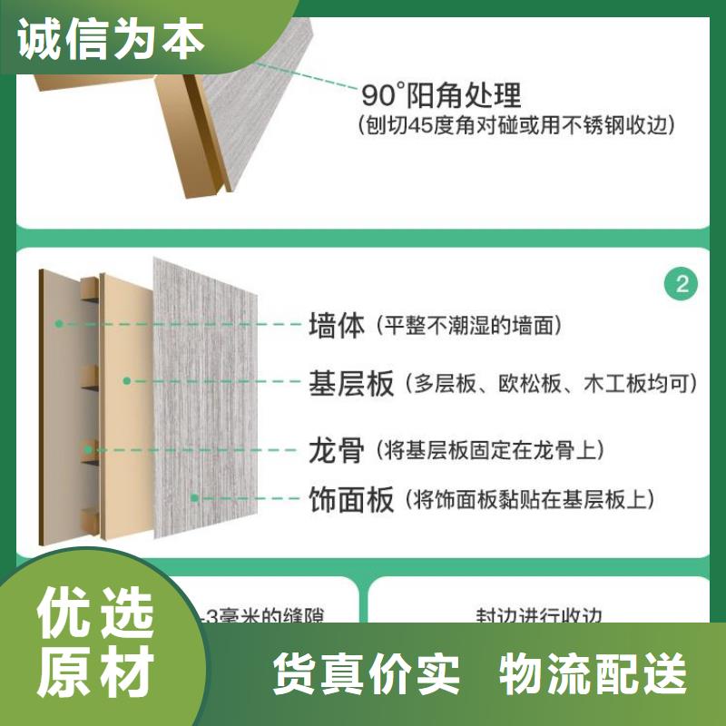 木饰面生态木满足客户需求
