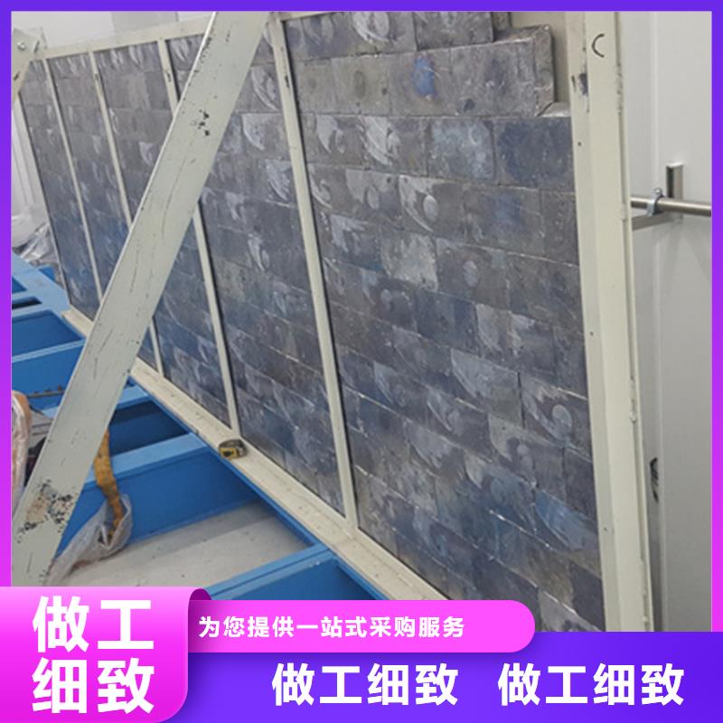 铅砖医用防辐射平移门严谨工艺