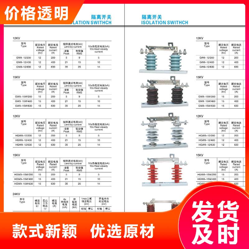 高压隔离开关-三相组合式避雷器源头直供