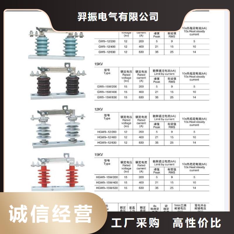 高压隔离开关高压负荷开关质量安心