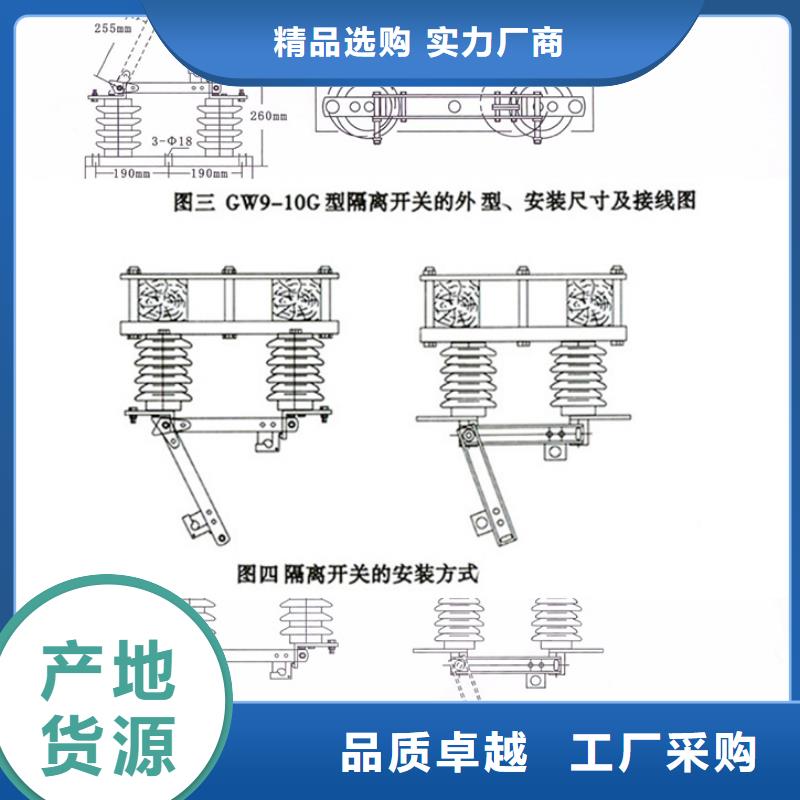 GW9隔离开关高压负荷开关客户满意度高本地货源
