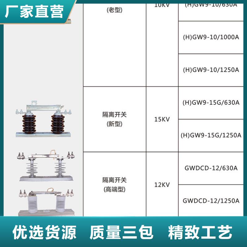 【GW9隔离开关】,真空断路器主推产品-羿振电气(贵州省分公司)