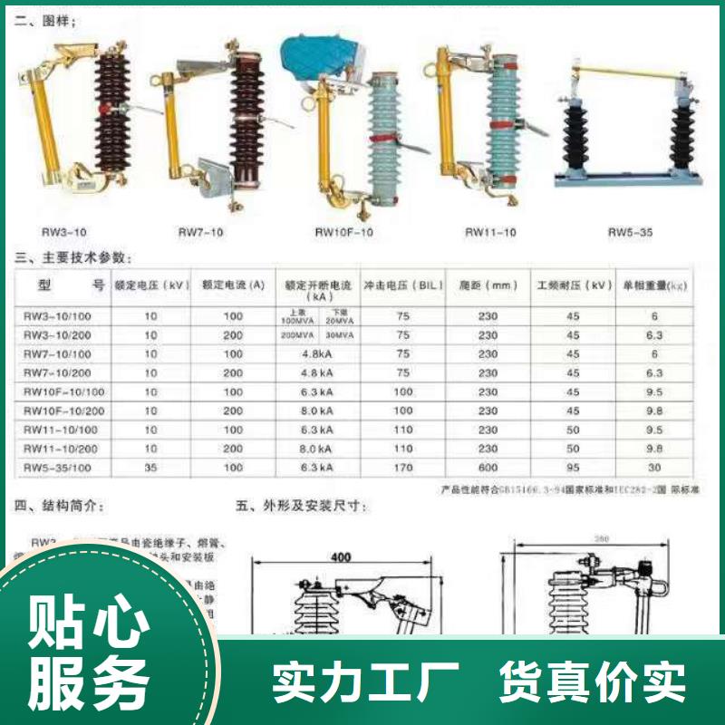 熔断器,金属氧化物避雷器厂家规格全