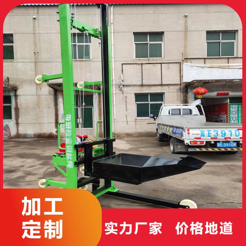 电动上砖机二次结构浇筑机质检合格发货