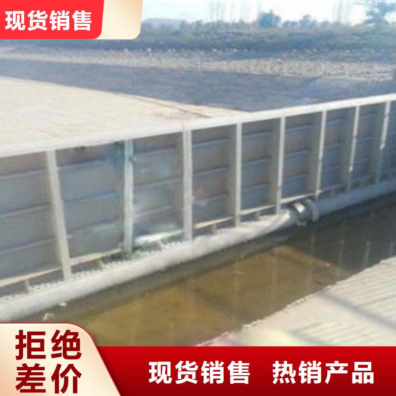 液压双控翻板闸门深受客户信赖