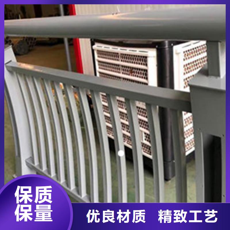 【铝合金护栏热镀锌立柱生产型】