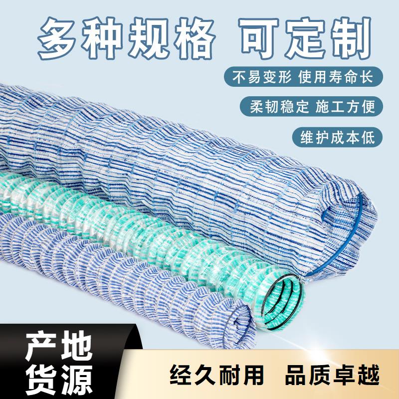 软式透水管仿钢塑钢纤维专业信赖厂家