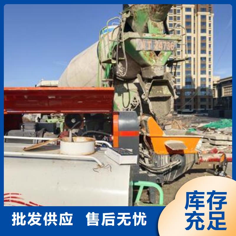 小型混凝土泵混凝土泵工程施工案例