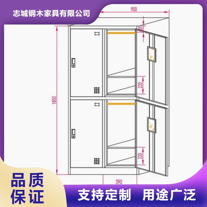 六门更衣柜单面钢制书架