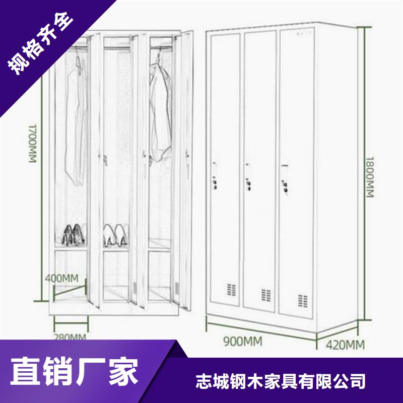二门铁皮柜双柱钢制书架