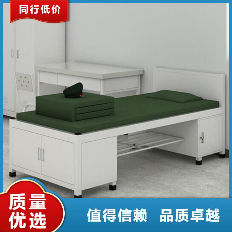 县铁床上下铺双层公寓床