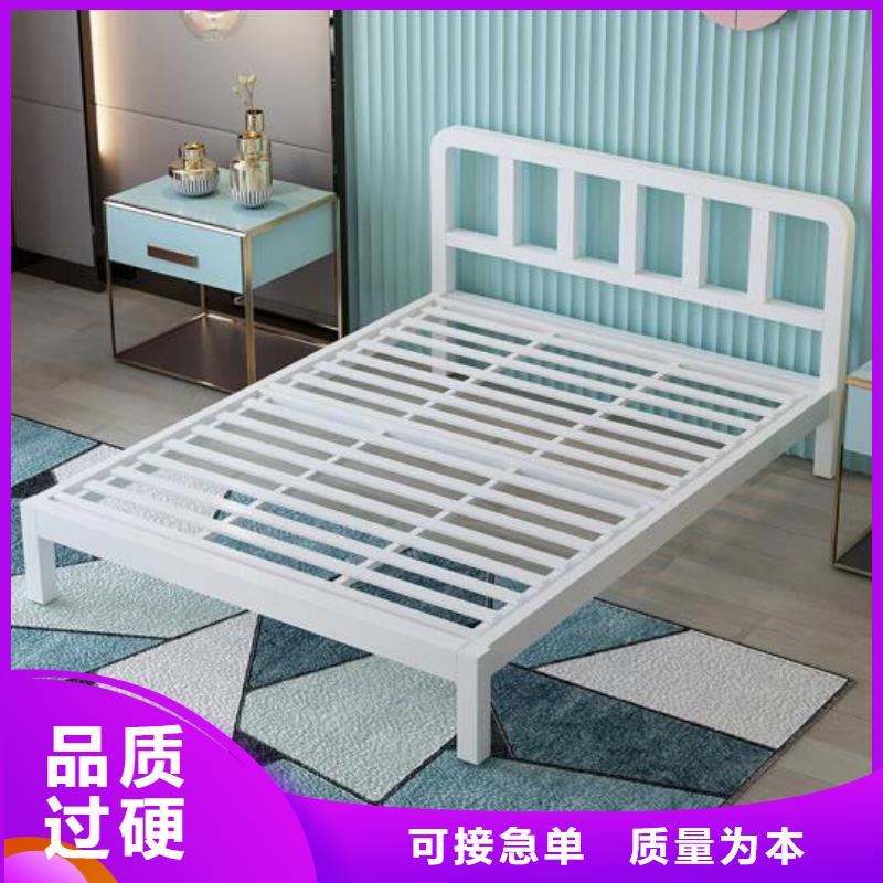 县双人铁床八人位不锈钢餐桌