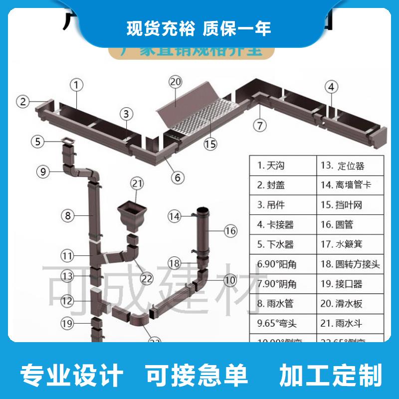严格把控每一处细节天沟-【彩铝天沟】欢迎来厂考察