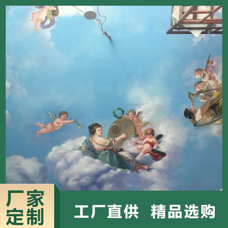 墙绘彩绘手绘墙画壁画墙体彩绘,主题餐厅壁画支持加工定制