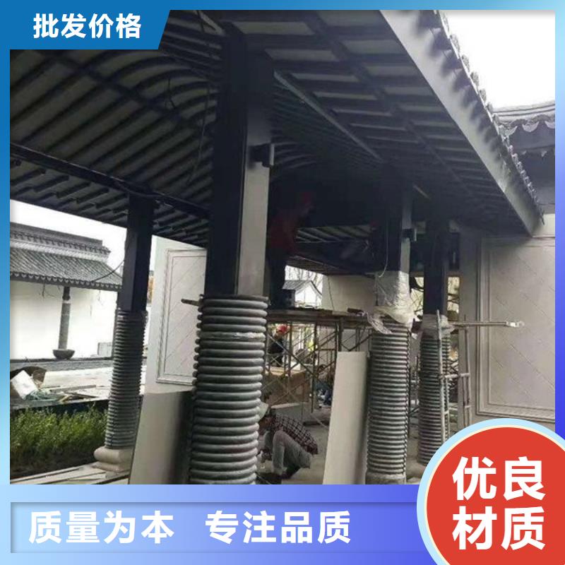 【铝代木古建花岗岩防护青石栏杆实力见证】