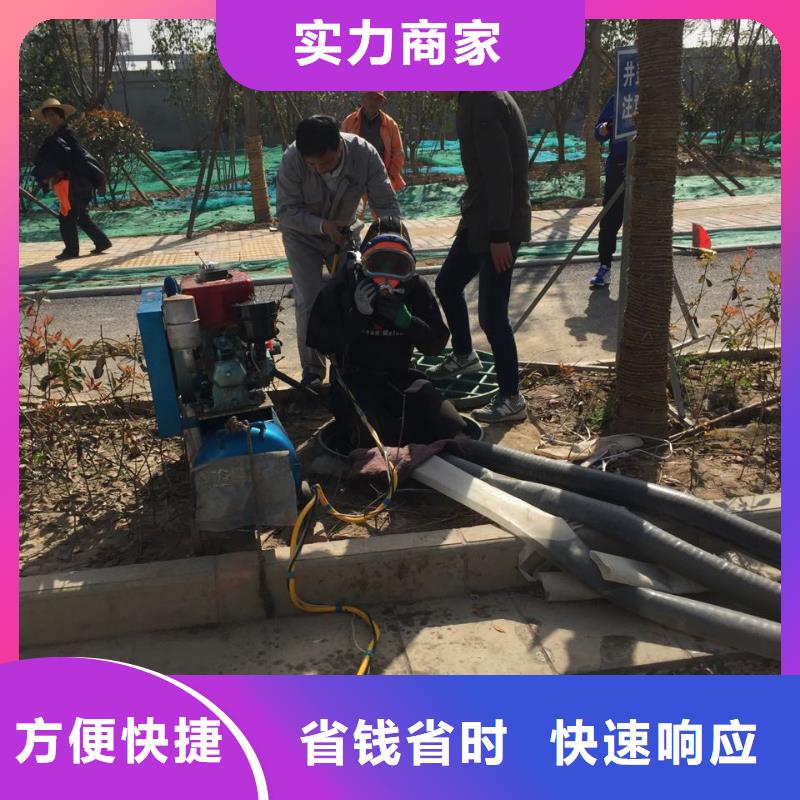 水下桥桩植筋加固附近就有施工队