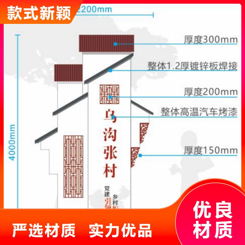 美丽乡村标牌制作厂家价格