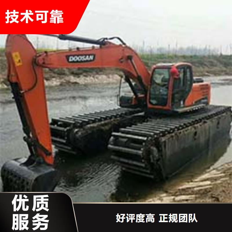 山东水陆挖掘机出租_多年生产经验