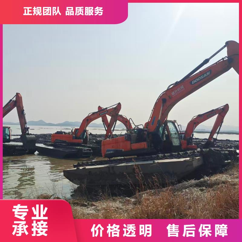 规格全的湿地沼泽地挖掘机租赁本地厂家