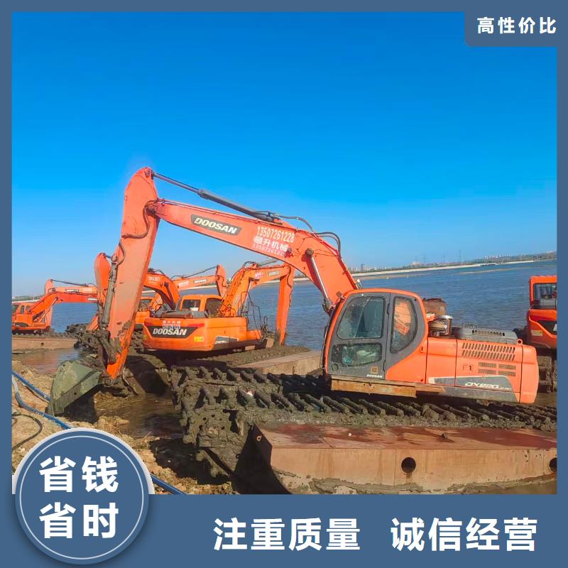 山东水陆挖掘机出租批发零售