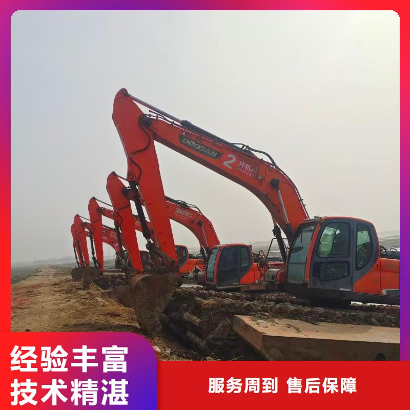 质量好的水挖机出租实体厂家